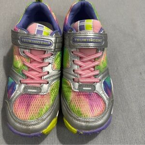Tsukihoshi Kids' Multicolor Sneakers, sz youth 3, rainbow, colorful